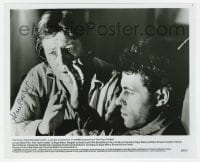 6s148 ALAN PARKER signed 8x9.75 still 1982 candid directing Bob Geldof in Pink Floyd: The Wall!