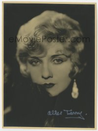 6s152 ALICE TERRY signed deluxe 7x9.25 still 1920s glamorous portrait of the pretty leading lady!