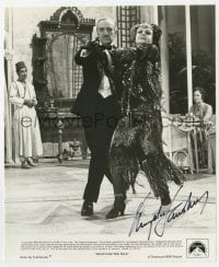 6s157 ANGELA LANSBURY signed 8x9.75 still 1978 dancing with David Niven in Death on the Nile!