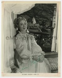 6s159 ANN BLYTH signed TV 8x10 still R1960s great smiling close up from The Student Prince!