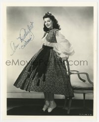 6s681 ANN RUTHERFORD signed 8x10 REPRO still 1970s great portrait as Carreen in Gone with the Wind!