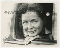 6s686 ARLEEN WHELAN signed 8x10 REPRO still 1980s super close portrait looking out car window!