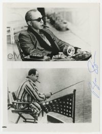 6s179 BEN GAZZARA signed TV 7x9.25 still 1978 cool comparison to the real life Al Capone!