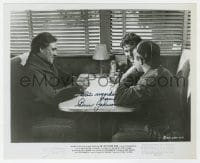 6s693 BEN JOHNSON signed 8x10 REPRO still 1980s with young Timothy Bottoms in The Last Picture Show!