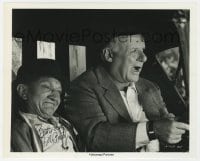 6s190 BILLY BARTY signed 8x10 still 1976 close up with Rod Steiger in W.C. Fields and Me!