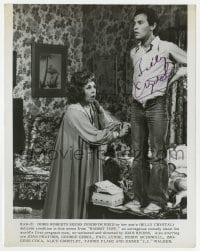 6s191 BILLY CRYSTAL signed 8x10.25 still 1978 in a scene with Doris Roberts from Rabbit Test!