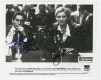 6s225 CONTENDER signed 8x10 still 2000 by BOTH Joan Allen AND Mike Binder, political thriller!