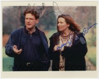 6s724 DEAD AGAIN signed color 8x10 REPRO still 2000s by BOTH Kenneth Branagh AND Emma Thompson!