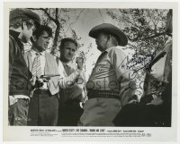 6s244 DENVER PYLE signed 8x10 still 1967 with Beatty, Hackman & Pollard in Bonnie and Clyde!