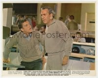 6s247 DICK VAN DYKE signed color 8x10 still 1967 c/u with Jason Robards in Divorce American Style!