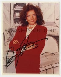 6s732 DIXIE CARTER signed color 8x10 REPRO still 2000s great image from TV's Designing Women!