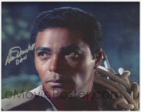 6s734 DON MARSHALL signed color 8x10 REPRO still 1990s as Dan in Irwin Allen's Land of the Giants!