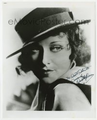 6s737 DOROTHY REVIER signed 8x10 REPRO still 1981 head & shoulders portrait of the pretty star!