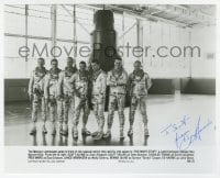 6s259 ED HARRIS signed 7.5x9.25 still 1983 as astronaut John Glenn with top cast in The Right Stuff!
