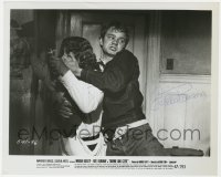 6s271 ESTELLE PARSONS signed 8x10 still 1967 close up with Michael J. Pollard in Bonnie & Clyde!