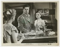 6s278 FARLEY GRANGER signed 8x10 still 1950 close up with pretty Ann Blyth in Our Very Own!
