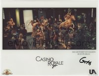 6s782 GUNTHER VON HAGENS signed color 8x10.25 REPRO still 2000s his Bodyworlds in Casino Royale!