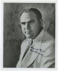 6s783 HAL ROACH signed 8.25x10 REPRO still 1980s head & shoulders portrait of the legendary movie producer!
