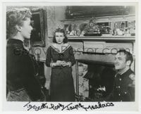 6s808 JAYNE MEADOWS signed 8x10 REPRO still 1980s with David Niven & Teresa Wright in Enchantment!