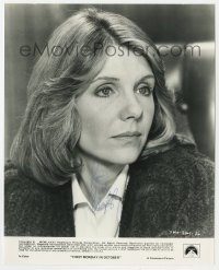 6s356 JILL CLAYBURGH signed 8x10 still 1981 as Supreme Court Justice from First Monday in October!