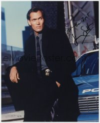6s818 JIMMY SMITS signed color 8x9.75 REPRO still 2000s as detective Bobby Simone from NYPD Blue!