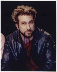 6s826 JOEY FATONE signed color 8x10 REPRO still 2000s great portrait of the NSYNC pop singer!