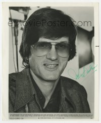 6s365 JOHN BADHAM signed 8x9.75 still 1979 candid portrait of the director on the set of Dracula!