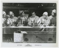 6s374 JOHN SCHUCK signed 8.25x10 still 1970 as Captain Painless Waldowski with co-stars in MASH!
