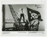 6s393 KEVIN KLINE signed 8x10 still 1983 as the Pirate King on ship in The Pirates of Penzance!