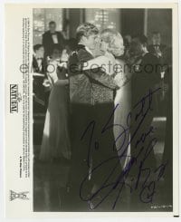 6s395 KIM BASINGER signed 8.25x10 still 1984 close up dancing with Robert Redford in The Natural!