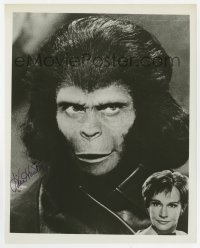 6s840 KIM HUNTER signed 8x10.25 REPRO still 1980s in and out of her Planet of the Apes costume!