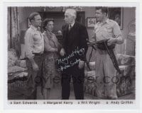 6s858 MARGARET KERRY signed 8x10 REPRO still 1980s in a scene from The Andy Griffith Show!