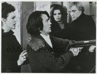 6s432 MARTIN SHEEN signed 7.75x10.25 still 1976 with Gardner, Loren & Harris in Cassandra Crossing!