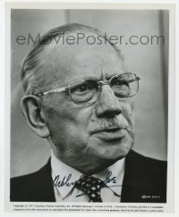 6s447 MELVYN DOUGLAS signed 8x10 still 1971 super close up from I Never Sang For My Father!