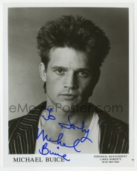 6s648 MICHAEL BUICE signed 8x10 publicity still 1990s head & shoulders portrait from talent agency!