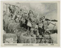 6s460 NANETTE FABRAY signed 8x10 still 1953 in a musical production scene from The Band Wagon!