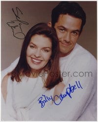 6s897 ONCE & AGAIN signed color 8x10 REPRO still 2000s by BOTH Sela Ward AND Billy Campbell!
