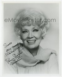 6s907 PENNY SINGLETON signed 8x10 REPRO still 1980s smiling portrait of Blondie late in her career!