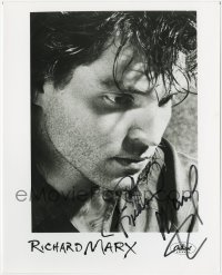 6s655 RICHARD MARX signed 8x10 music publicity still 1990s super close portrait of the singer!