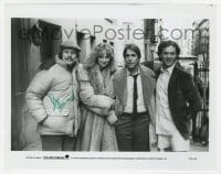 6s529 RON HOWARD signed 8x10 still 1982 w/Michael Keaton, Winkler & Shelley Long in Night Shift!