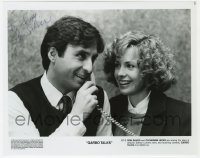 6s531 RON SILVER signed 8x10 still 1984 smiling close up with Catherine Hicks from Garbo Talks!