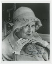 6s943 RUTH DONNELLY signed 8x10 REPRO still 1982 great close portrait later in her career!