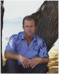 6s951 SCOTT CAAN signed color 8x10 REPRO still 2010s great portrait of the Hawaii Five-O star!