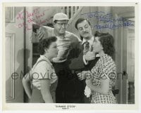 6s557 SUMMER STOCK signed TV 8x10 still R1960s by Phil Silvers AND Hans Conreid, with Judy Garland!