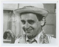 6s971 SYLVESTER MCCOY signed 8x10 REPRO still 1980s smiling portrait of the Scottish actor!