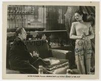 6s562 SYLVIA SIDNEY signed 8.25x10 still R1951 in a scene with George Raft from Mr. Ace!