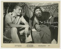 6s578 TOPOL signed 8x10 still 1966 great close up with Kirk Douglas in Cast a Giant Shadow!