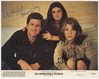 6s582 UNMARRIED WOMAN signed 8x10 mini LC #4 1978 by BOTH Michael Murphy AND Jill Clayburgh!