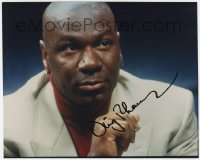 6s989 VING RHAMES signed color 8x10 REPRO still 2000s c/u as Marsellus Wallace in Pulp Fiction!