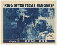 6s061 KING OF THE TEXAS RANGERS signed chapter 2 LC 1941 by Football Sensation Slingin' Sammy Baugh!